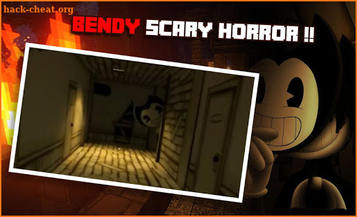 Scary Bendy Horror Ink Machine mods for minecraft screenshot