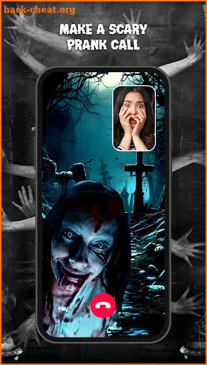 Scary Call & Ghost Chat Prank screenshot