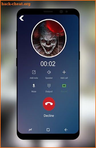 scary clown call : death park 2 prank screenshot