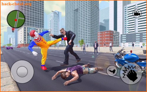 Scary Clown Crime Simulator:City Clown Gang Attack screenshot