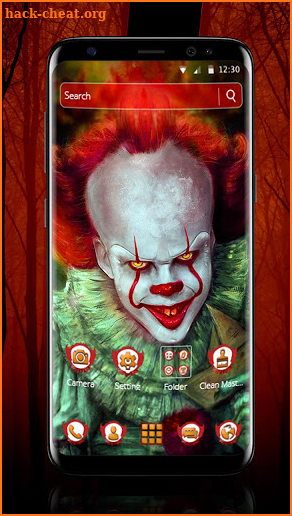 Scary Clown Theme screenshot