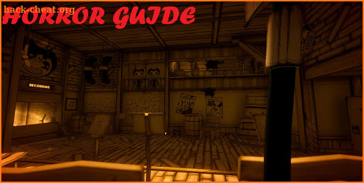 scary dark horror bendy walkthrough screenshot