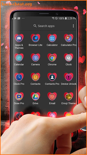 Scary Doll Cupid Theme - Wallpapers and Icons screenshot