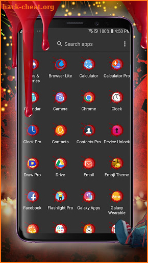 Scary Doll New Years Theme - Wallpapers and Icons screenshot