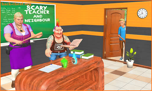 Scary Evil Teacher 3d game: Creepy, Spooky game screenshot