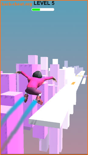 Scary Evil Teacher 3D: Sky Roller Skate Stunts screenshot