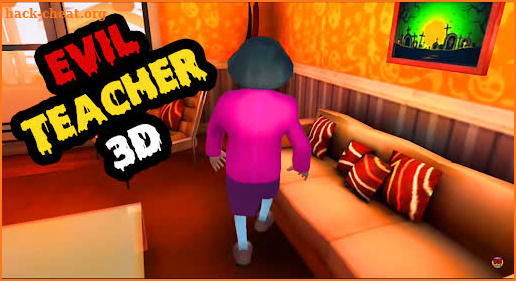 Scary Evil Teacher Horror 3D screenshot