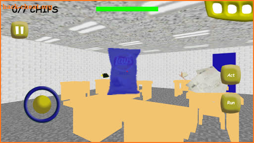 Scary Fear Math Teacher Loves Chips Mod Learns screenshot