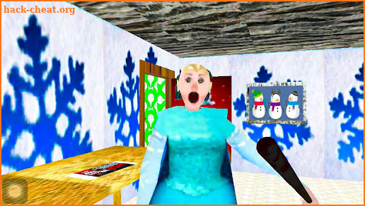 Scary Frozen Granny Ice Queen screenshot