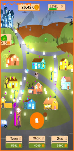 Scary Ghost Town - Idle Game screenshot