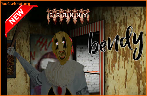 Scary granny Bendy! Free ink machine screenshot