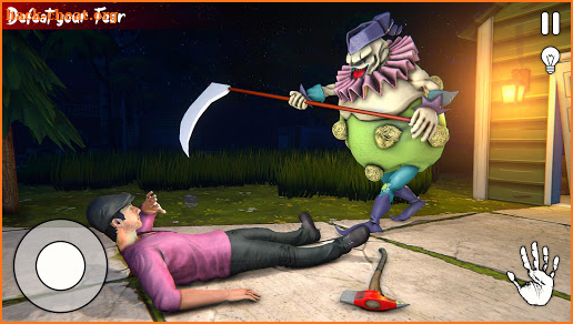 Scary Horror Clown Survival: Death Park Escape 3D screenshot