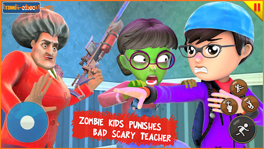 Scary Horror Evil Teacher 3D : School Pranks Game screenshot