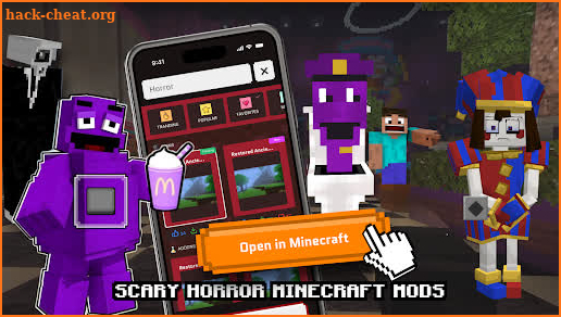 Scary Horror Mods Minecraft PE screenshot