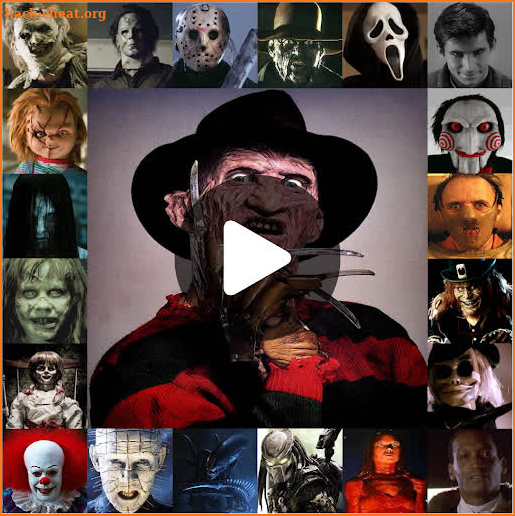 Scary Horror Movies App screenshot