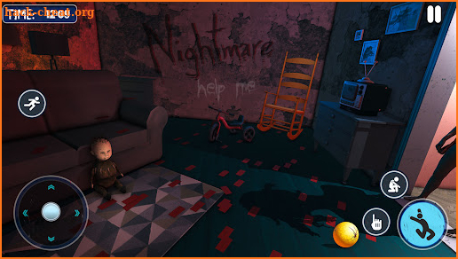 Scary Horror Nightmare Home 3D screenshot