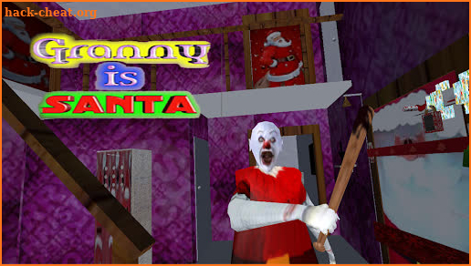 Scary  Horror santa Granny screenshot