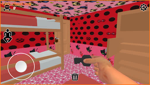 Scary Lady Granny Bug & Noir Grandpa Cat screenshot