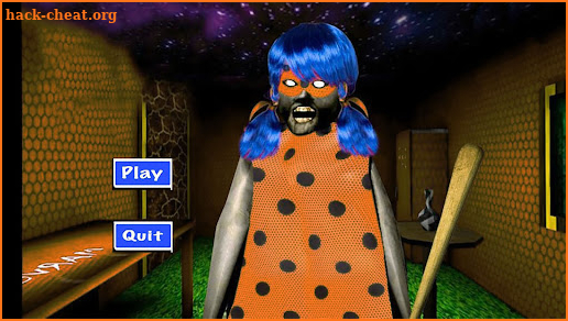 Scary Lady Granny Bug Horror screenshot