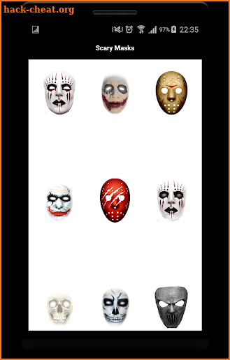 Scary Mask Photo Editor Horror screenshot