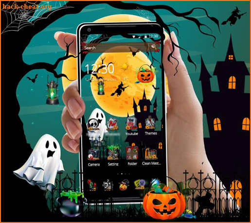 Scary Night Halloween Theme screenshot