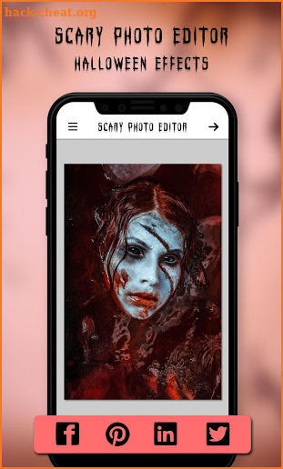 Scary Photo Editor Creepy Horror Halloween Effects screenshot