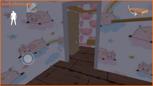 Scary Piggy Granny Strange House Mod screenshot