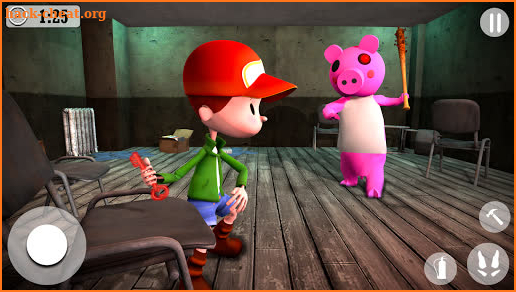 Scary Piggy Obby House Escape screenshot