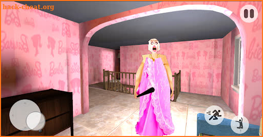 Scary Pink Horror Granny Mod screenshot