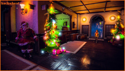 Scary Santa Horror Escape: Haunted House Games screenshot