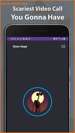 Scary Siren Head Fake Chat And Video Call screenshot