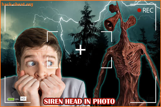 Scary Siren Head Photo Editor screenshot