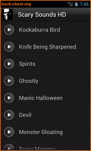 Scary Sounds HD screenshot