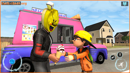 Scary Spooky Ice Scream Man 3D screenshot