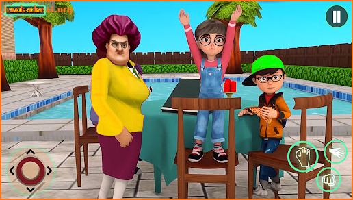 Scary Spooky Teacher Pranks 3D screenshot