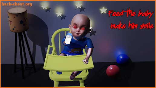 Scary Yellow Baby Horror Game screenshot