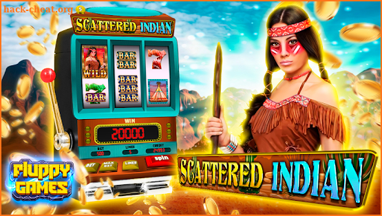 Scattered Indian Slot Machine screenshot