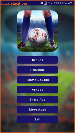 Schedule for Football Women World Cup 2019 screenshot