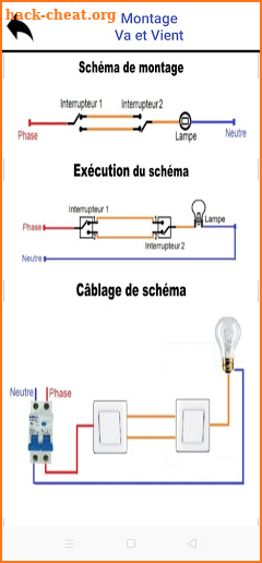 Schéma Electricité Bâtiment screenshot