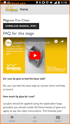 Schiedel Chimney Flue Installation Guides screenshot