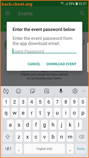 Schneider Electric Events screenshot