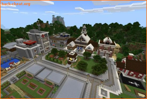 School and Neighborhood Map MCPE screenshot