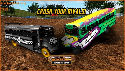 School Bus Demolition Derby screenshot