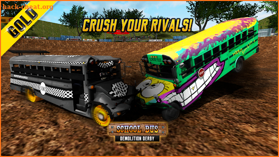 School Bus Demolition Derby GOLD+ screenshot