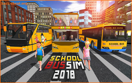 School Bus Driver Simulator 2018: City Fun Drive screenshot