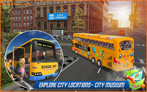 School Bus Driver Simulator 2018: City Fun Drive screenshot