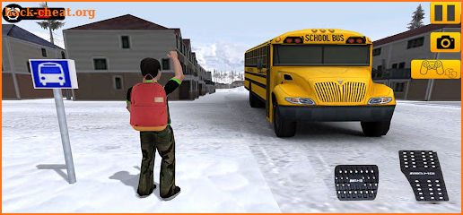 School Bus Driving：Bus Game screenshot