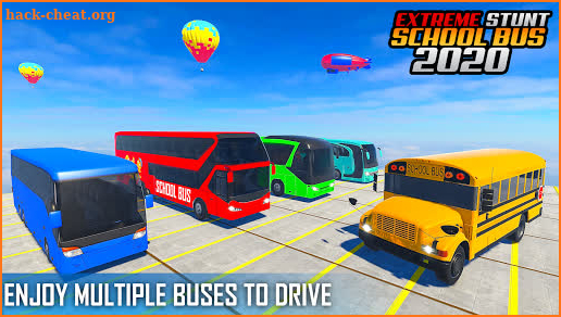 School Bus Stunt Driving: Impossible Bus Game screenshot