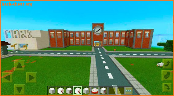 School Days Neighborhood Map for MCPE redstone ed. screenshot