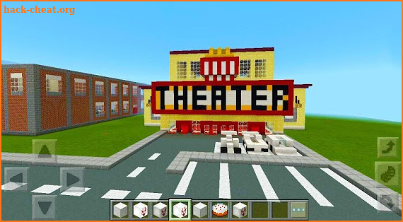 School Days Neighborhood Map for MCPE redstone ed. screenshot